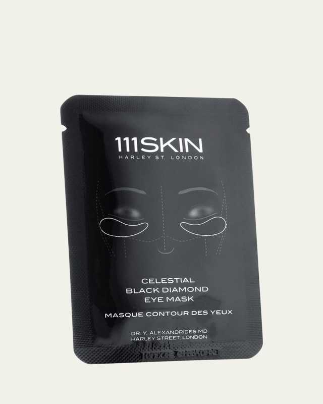 Celestial Black Diamond Eye Mask Box, 8 Count